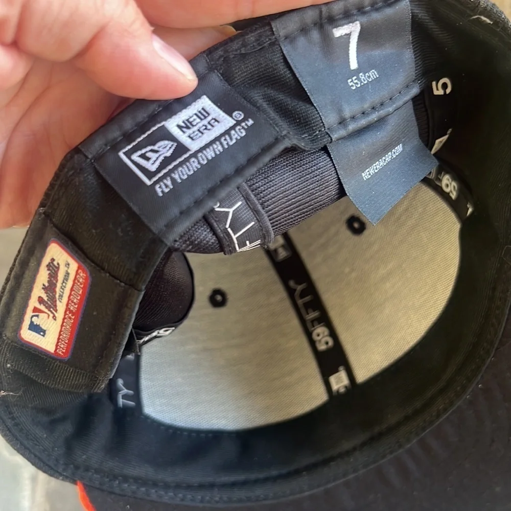 New Era, San Francisco, Giants. MLB baseball hat adjustable 7
